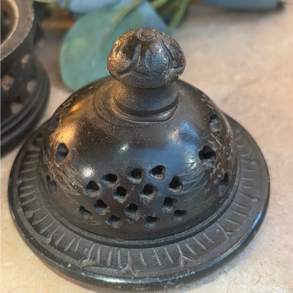 Vintage mystic passage soapstone carved Incense burner box Castlecore - Picture 5 of 9